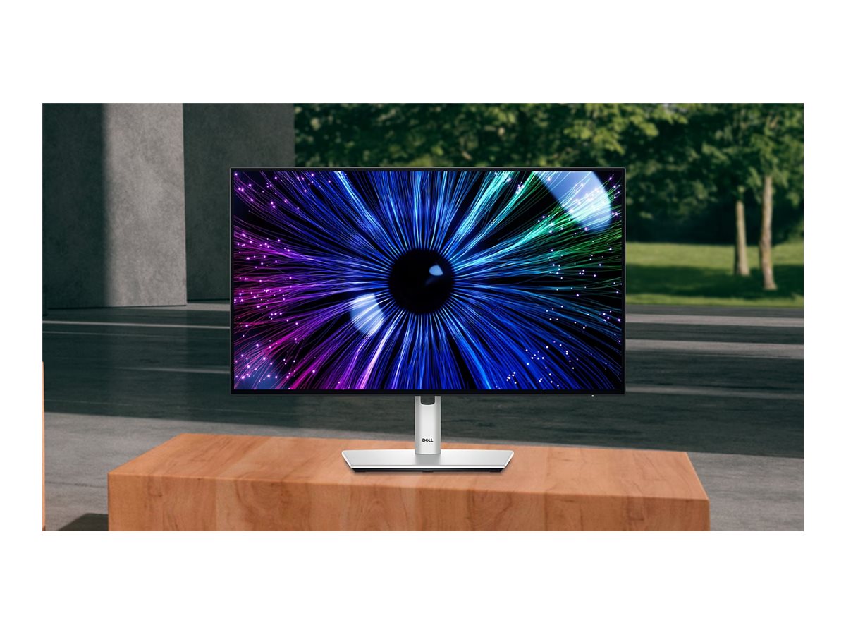 Dell UltraSharp U2424HE - LED-monitor - 24" (23.8" zichtbaar) - 1920 x 1080 Full HD (1080p) @ 120 Hz - IPS - 250 cd/m� - 1000:1 - 5 ms - HDMI, DisplayPort, USB-C — Front