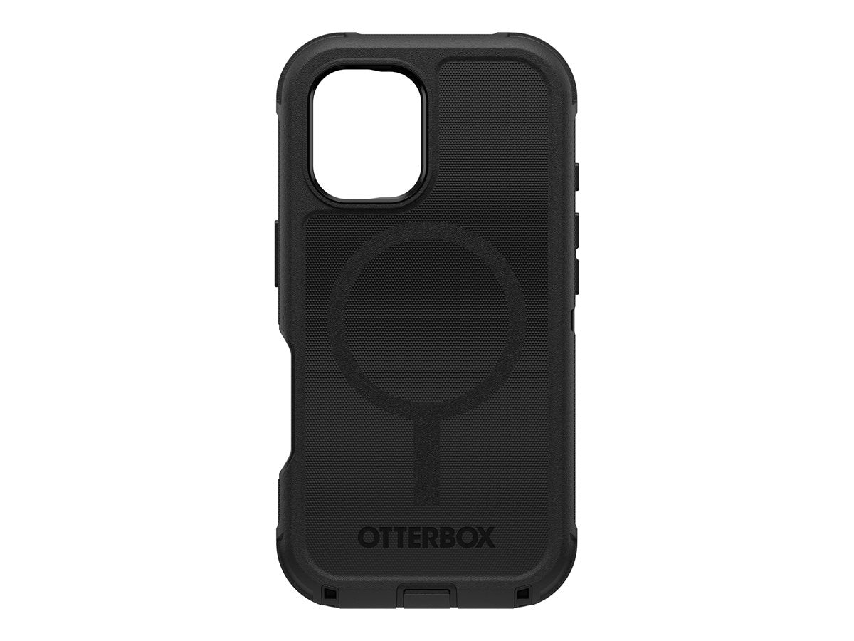 DefenderMagSafe iPhone 16 black Pp v2 — Front