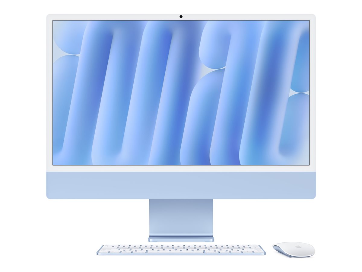 24-inch iMac Blue — Front
