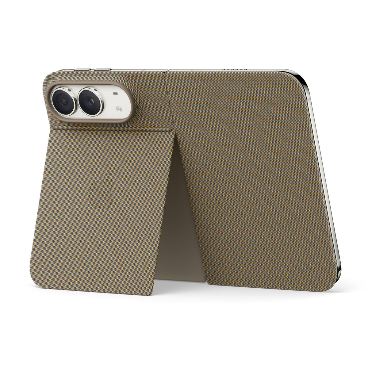 iPhone Duo Folio with Kickstand Taupe