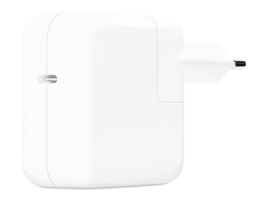 Apple - Netspanningsadapter - 30 Watt (USB-C) — Right-angle
