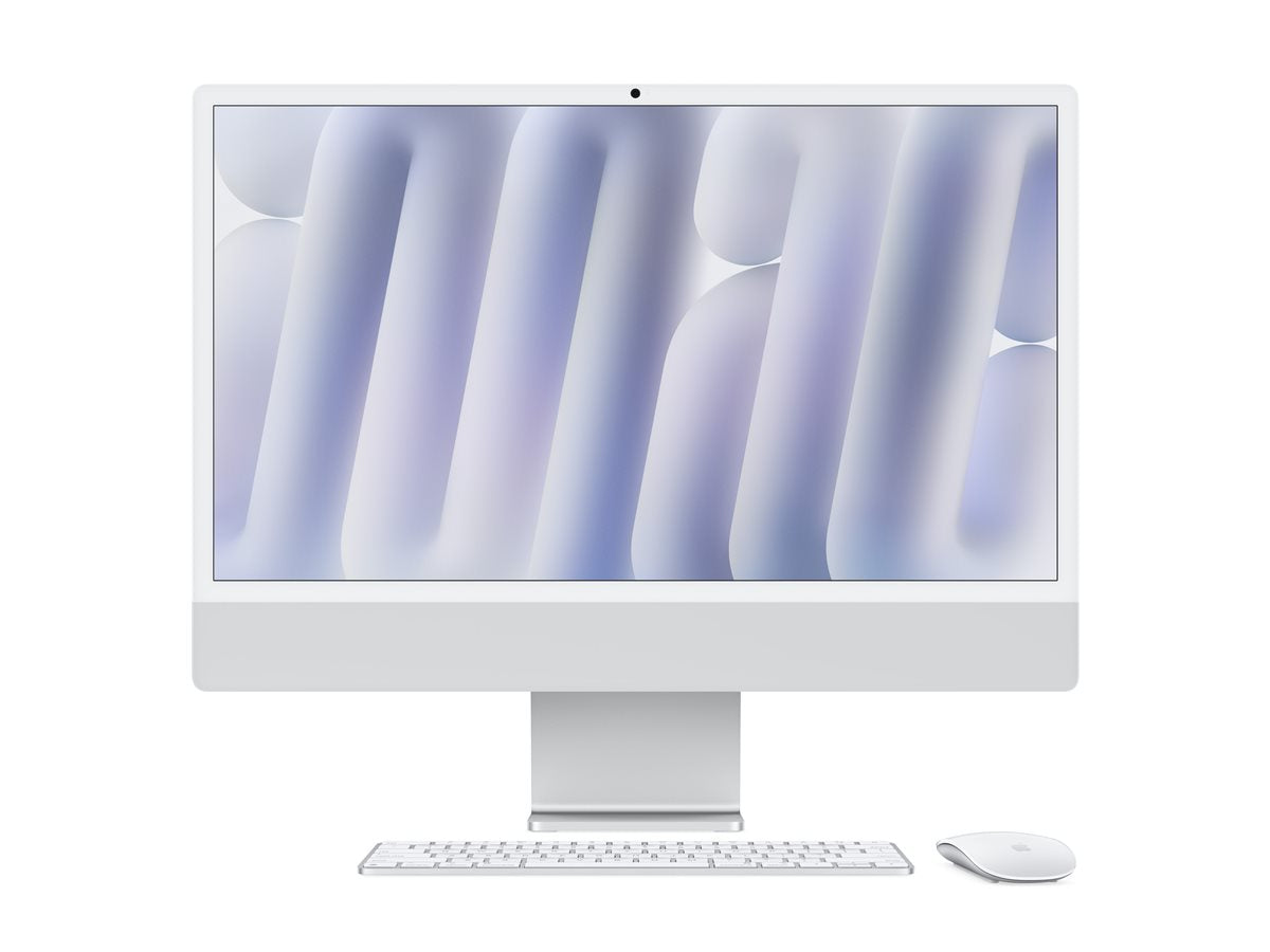 24-inch iMac Silver — Front