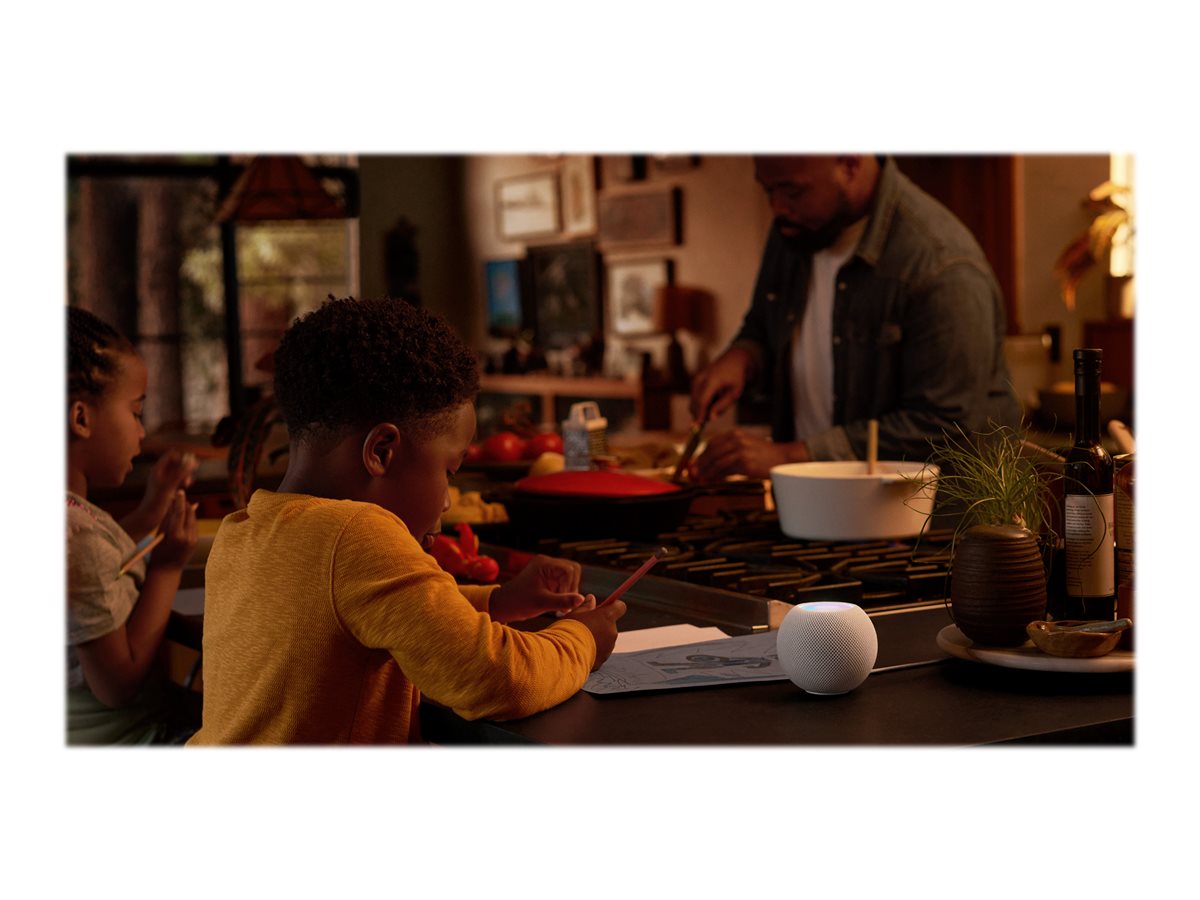 Apple HomePod mini - Slimme luidspreker - Wi-Fi, Bluetooth - door app geregeld - wit — Front