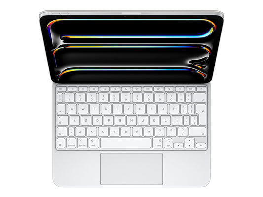 Magic Keyboard for iPad Pro 11-inch (M4) - International English - White — Front
