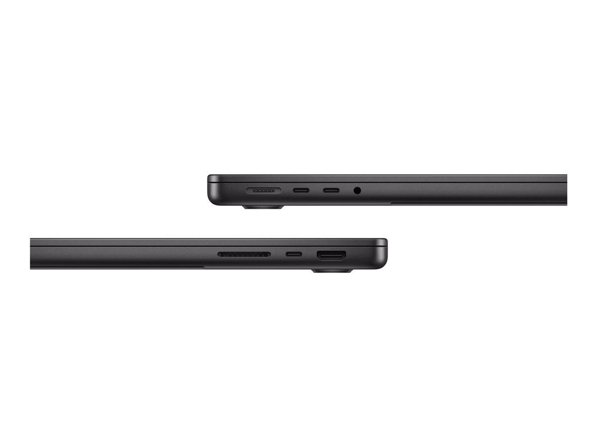 14-inch MacBook Pro Space Black — Close-up