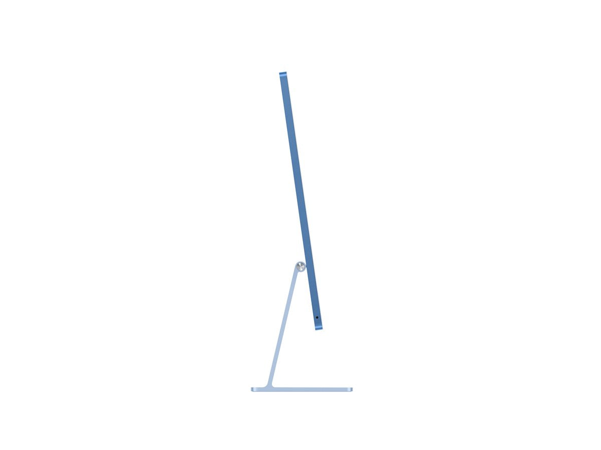 24-inch iMac Blue — Left side