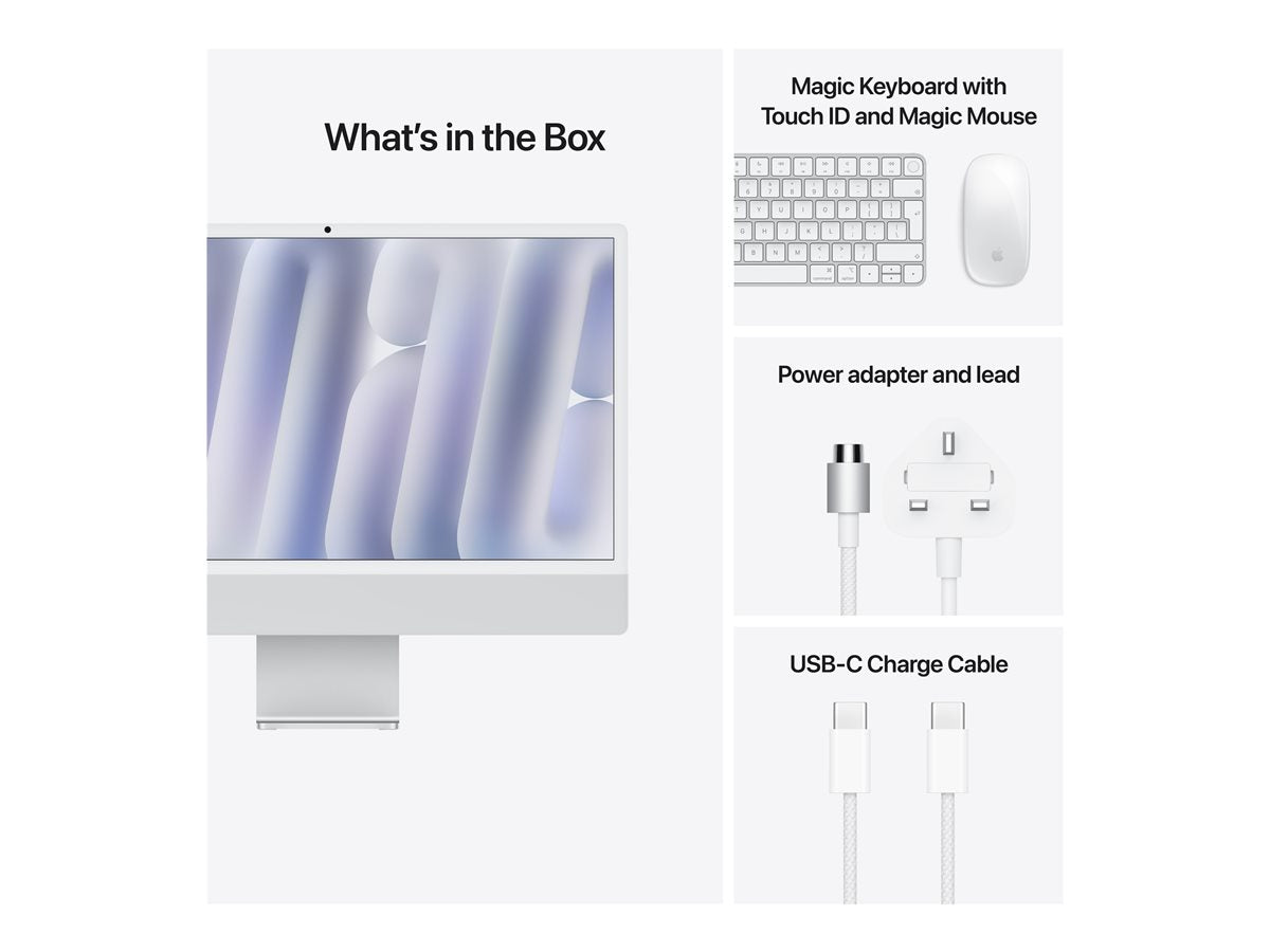 24-inch iMac Silver — Close-up