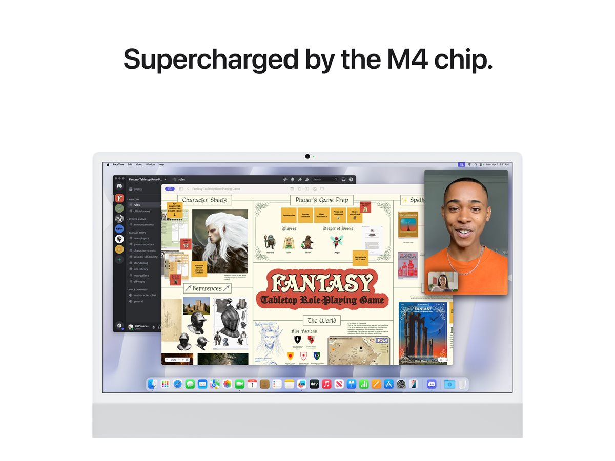 24-inch iMac Silver — Close-up