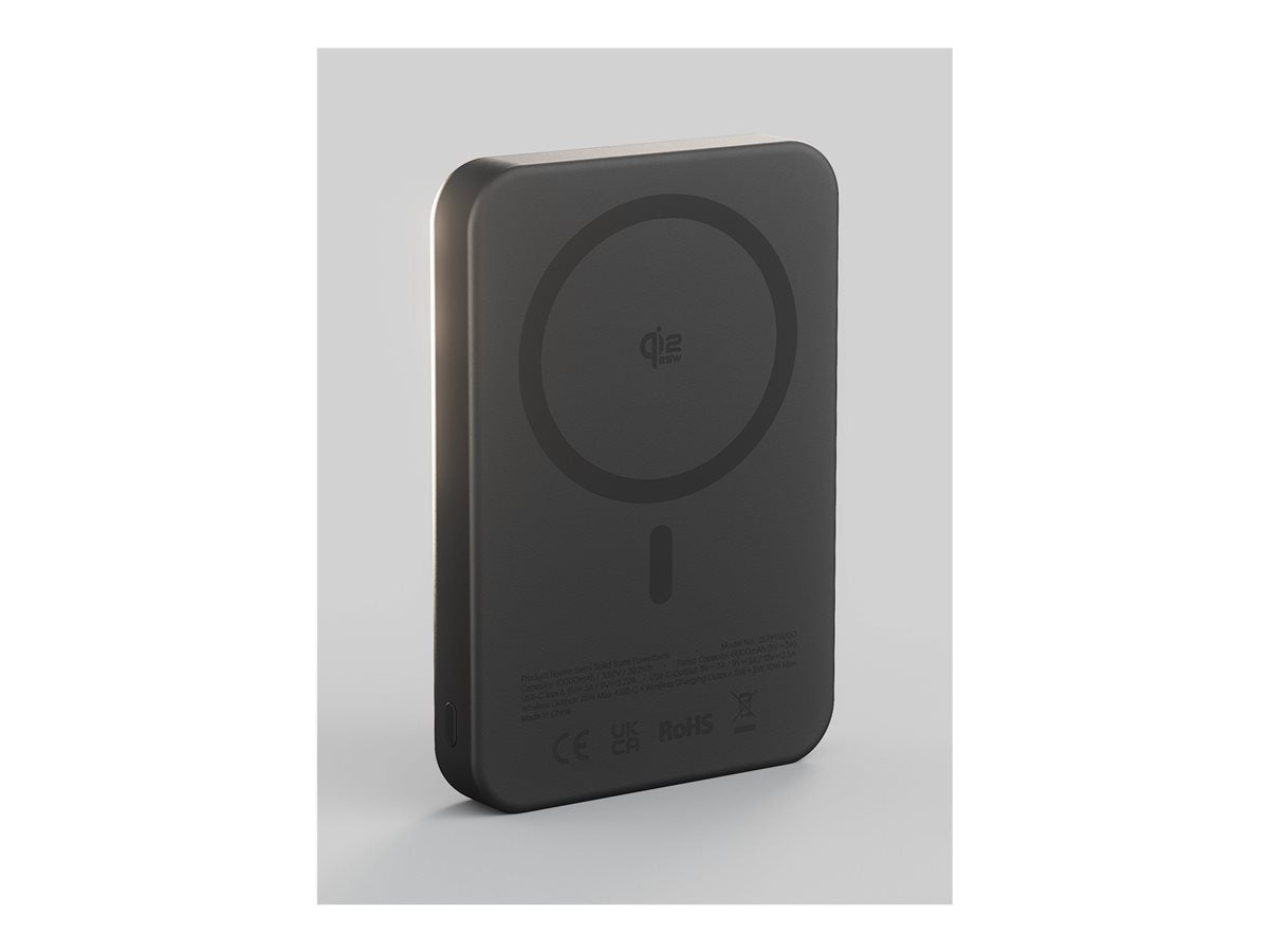 Zens Semi Solid State Powerbank 10000mAh — Left-angle