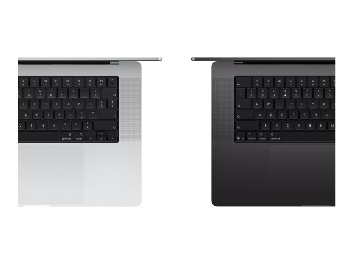 16-inch MacBook Pro Space Black — Close-up