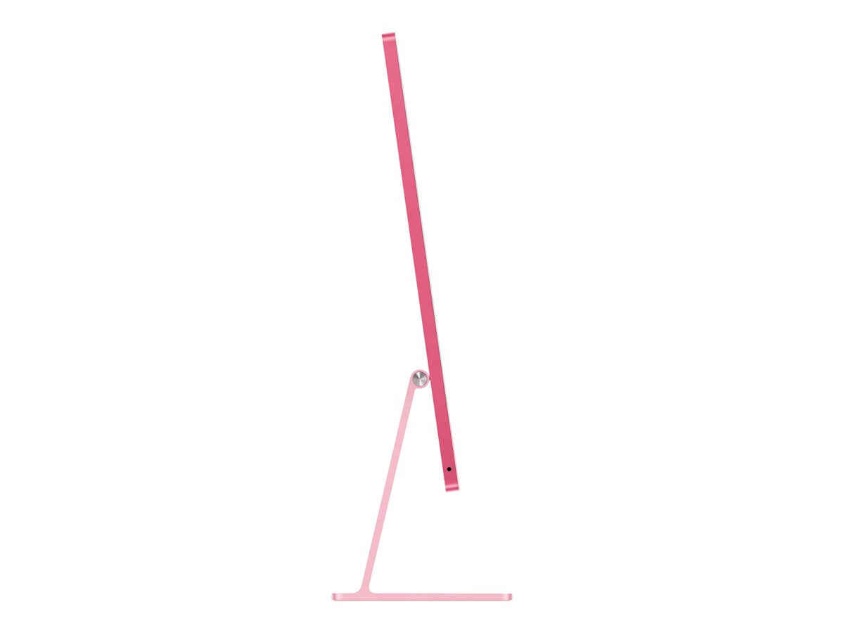 24-inch iMac Pink — Left side