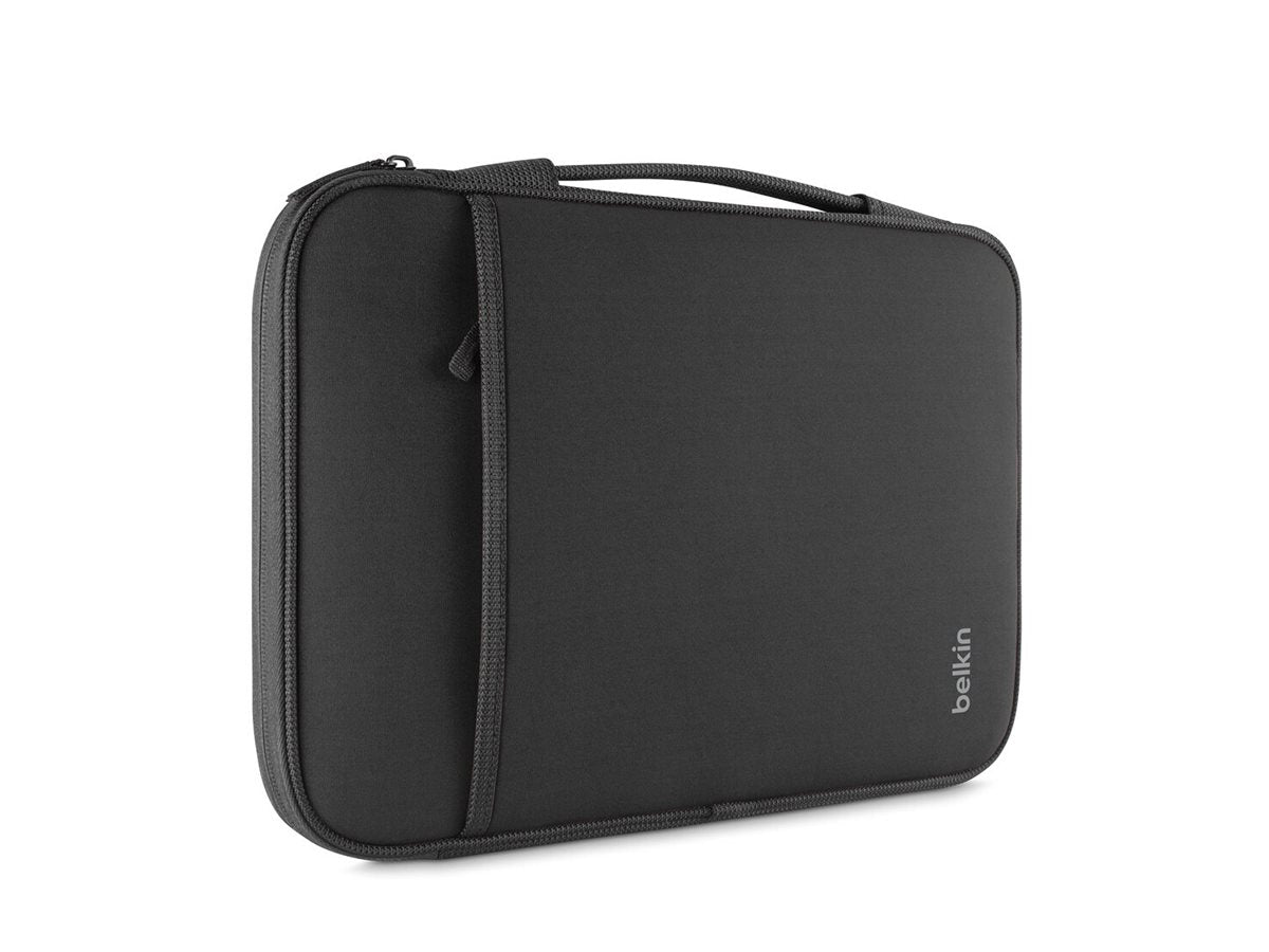 Belkin - Beschermhoes notebook - 11" - zwart — Left-angle