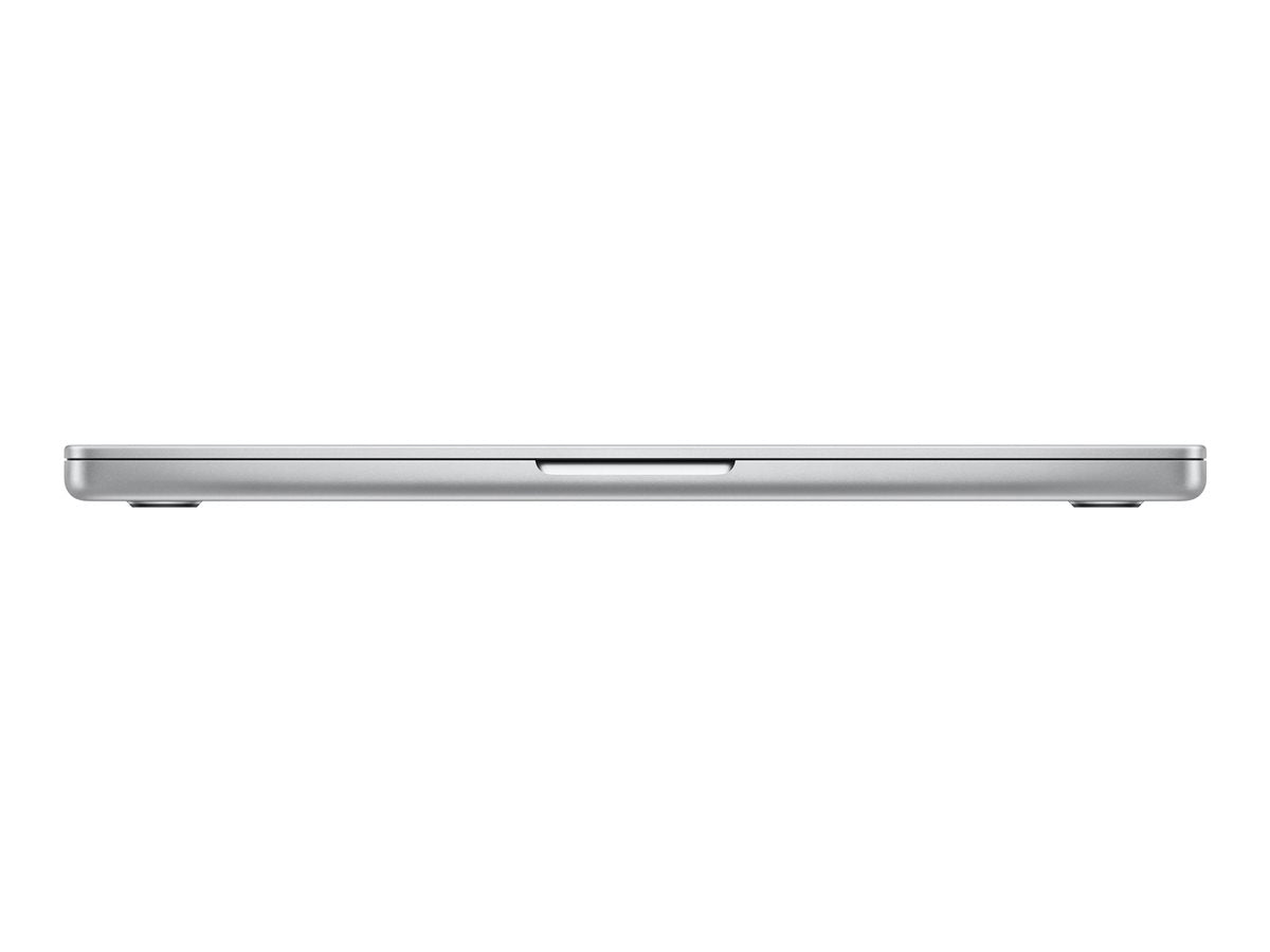 14-inch MacBook Pro Silver — Close-up
