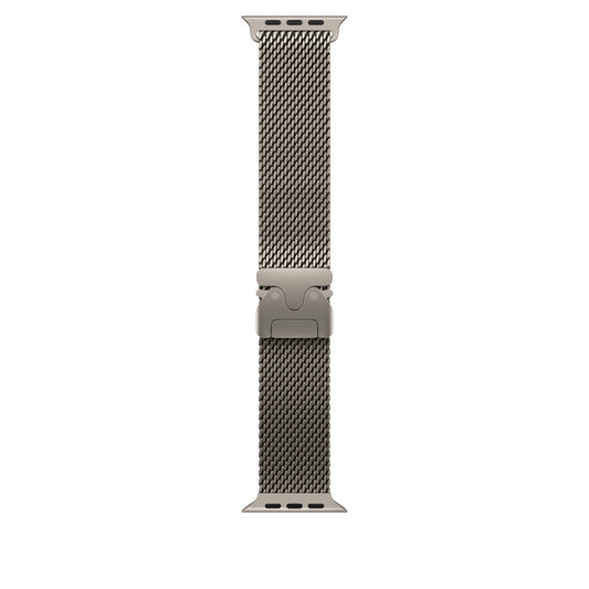 Natural Titanium Milanese Loop