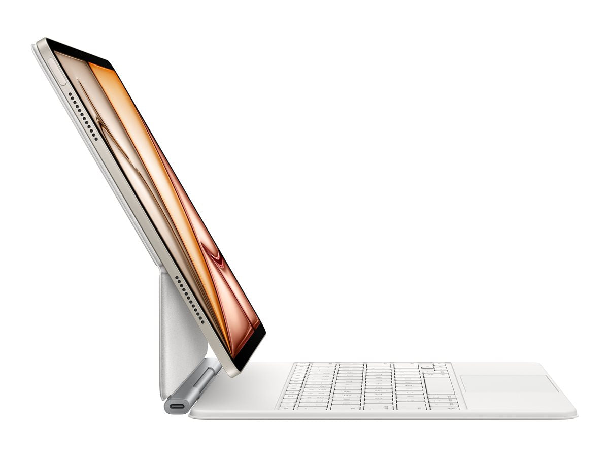Magic Keyboard voor iPad Air 13-inch White — Left side