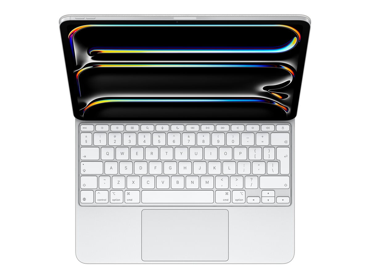 Magic Keyboard for iPad Pro 13-inch (M4) - International English - White — Front