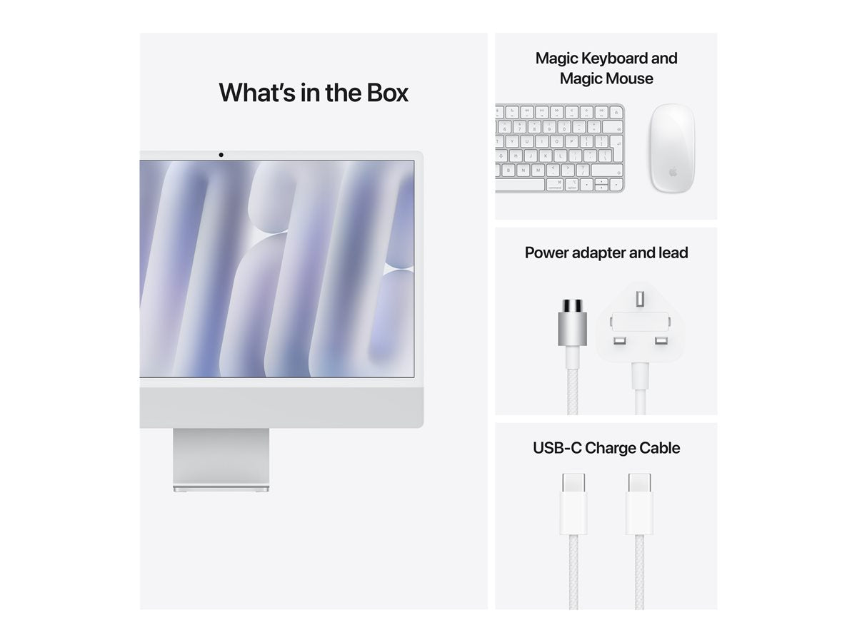 24-inch iMac Silver — Close-up