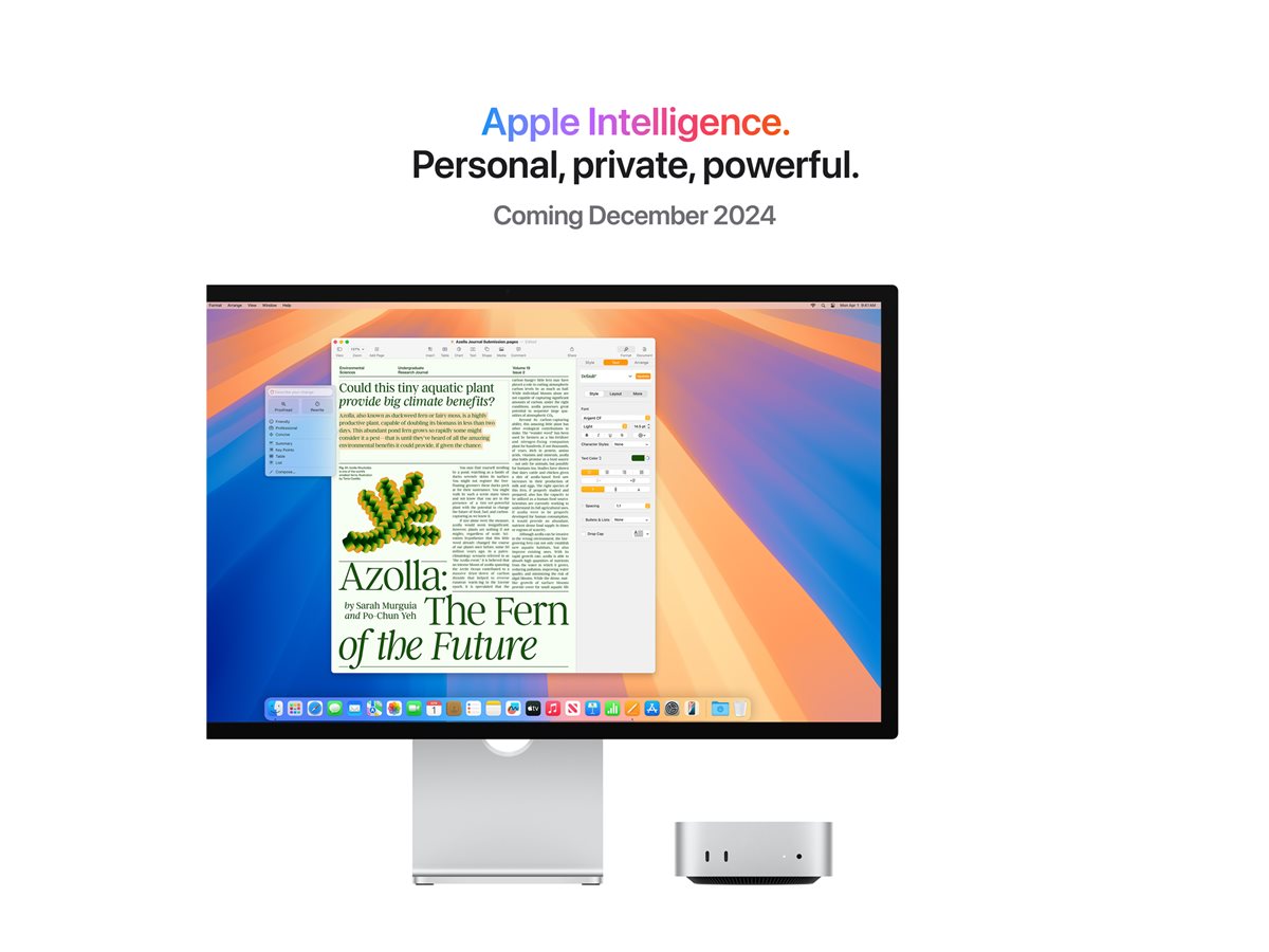 Mac mini — Front