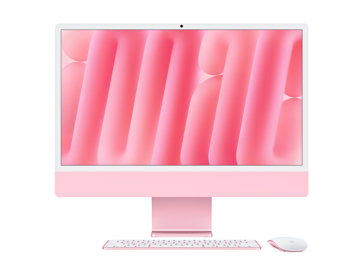 24-inch iMac Pink — Front