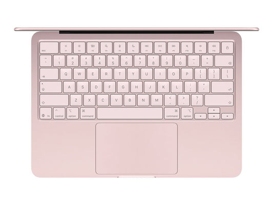 13-inch MacBook Neo Blush — Top