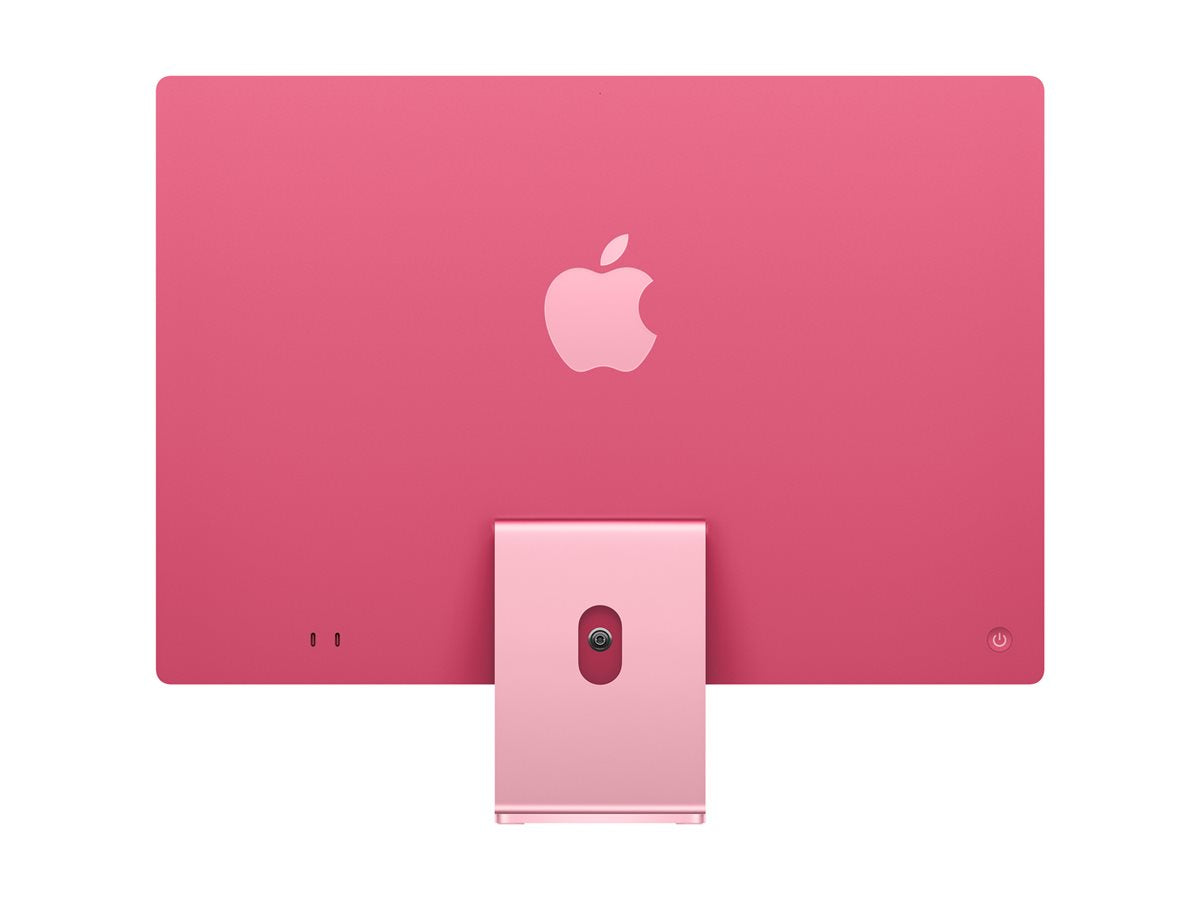 24-inch iMac Pink — Back