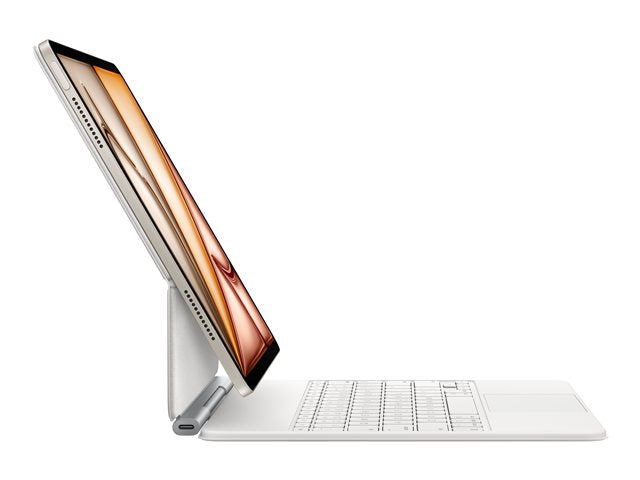 Magic Keyboard voor iPad Air 13-inch White — Left side