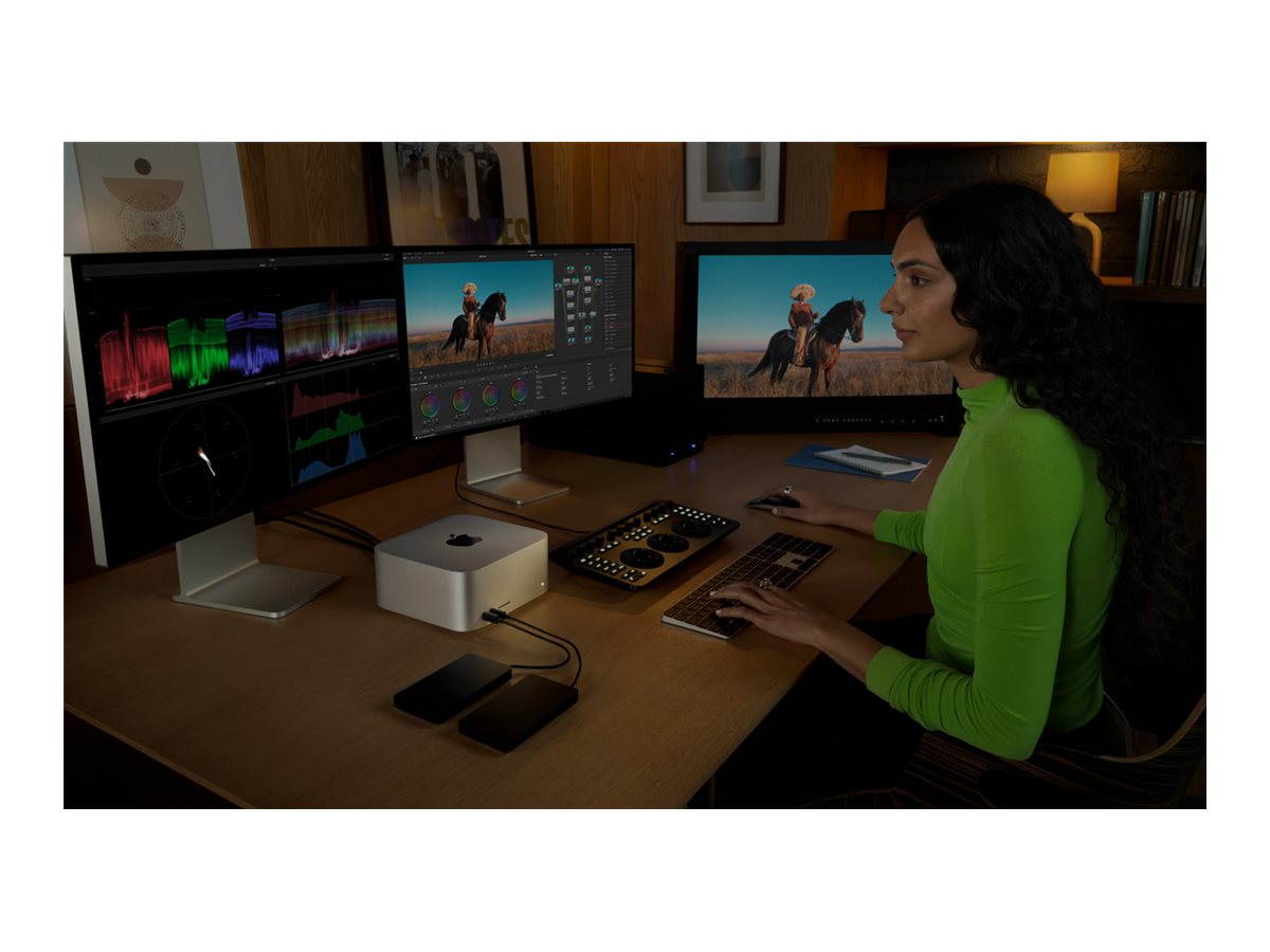 Mac Studio — Left-angle