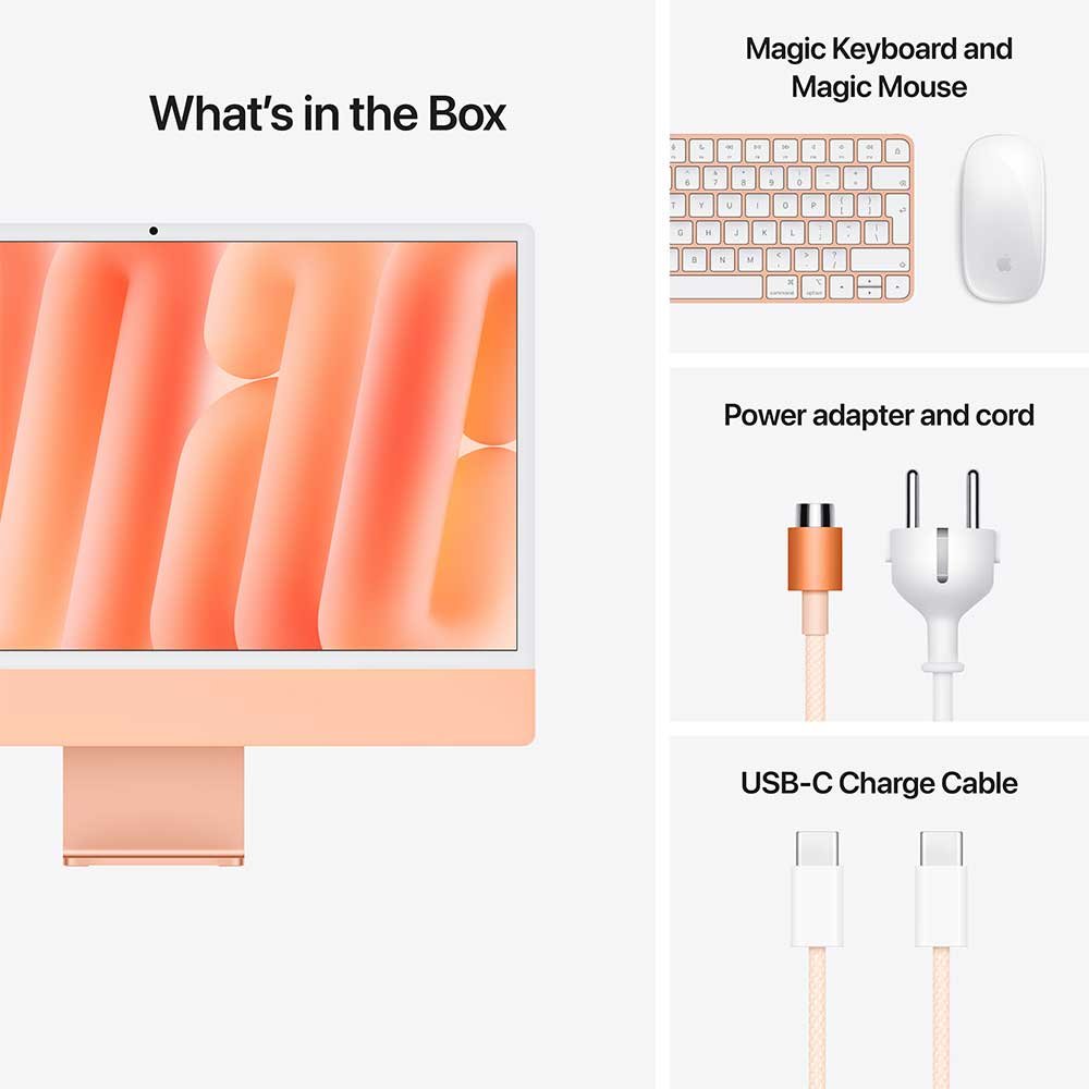 24-inch iMac Orange