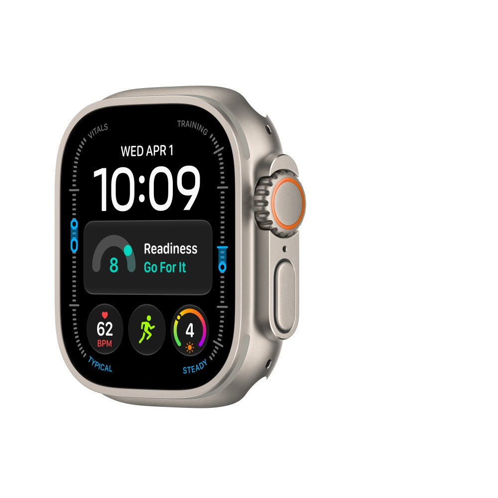 Apple Watch Ultra 4 GPS + Cellular 49mm Natural Titanium Case with Desert Alpine Loop - M