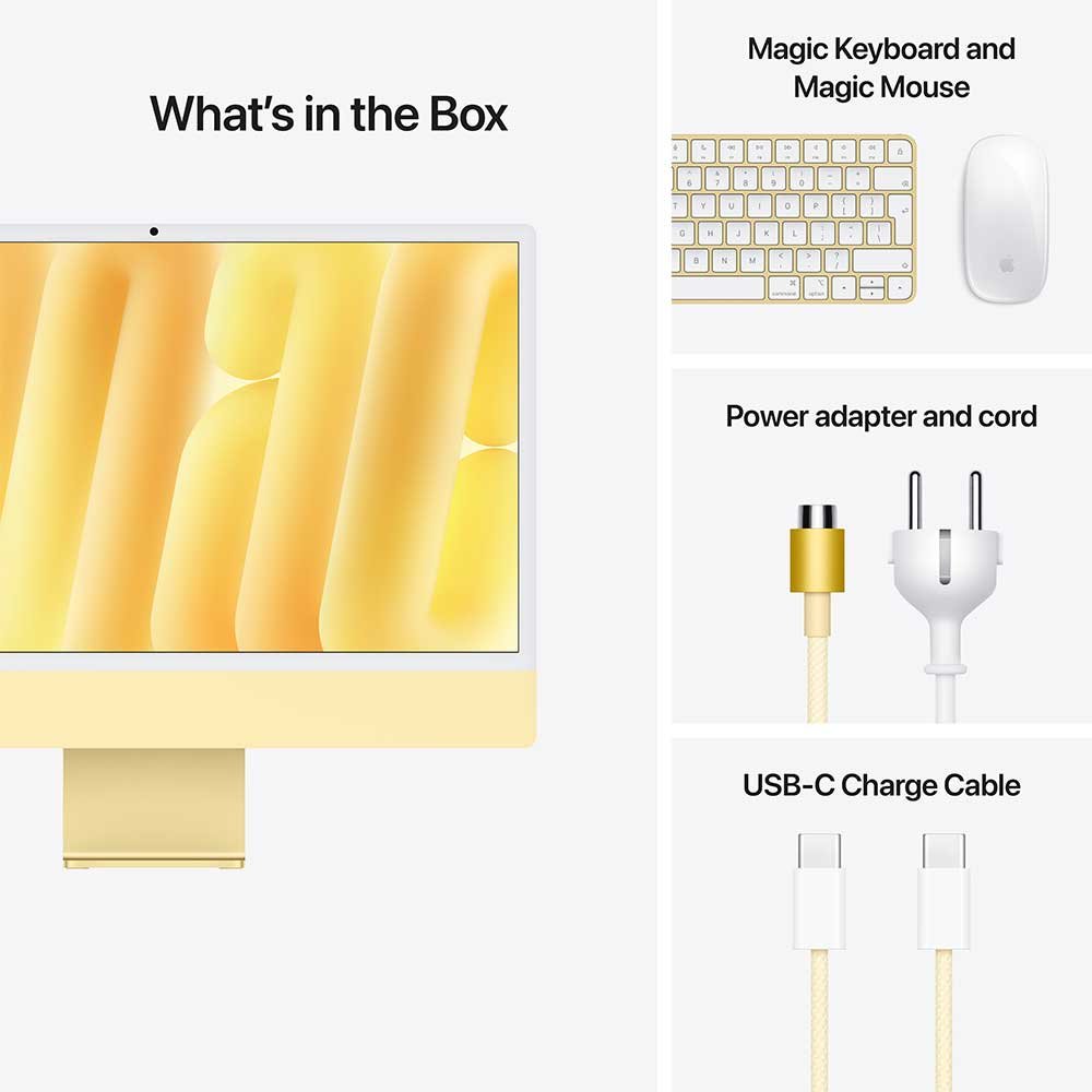 24-inch iMac Yellow